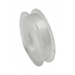 TANZA ELASTICA HILO TRANSPARENTE 0 5MM  10 MTRS 