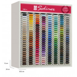 EXPOSITOR SEDIMER BOBINAS 200 COLORES