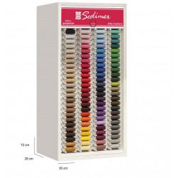 EXPOSITOR SEDIMER BOBINAS 100 COLORES