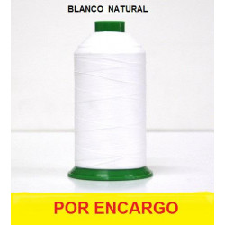CONO HILO REMALLAR BLANCO NATURAL 500GR  UNIDAD 