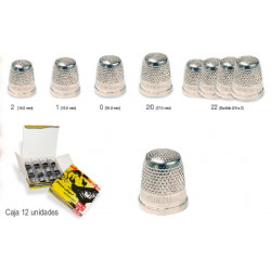 DEDAL METALICO COSTURA 4169  12 UNIDADES 