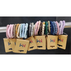 COLETERO GOMILLA TRENZADA CL0302  UNIDAD 