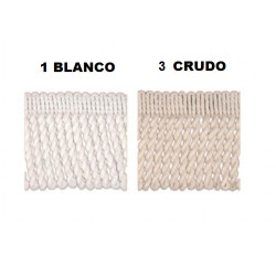FLECO TOLDO ALGODON 7283 7CM  PIEZA 25 METROS 